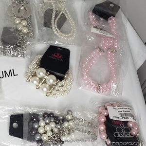 Paparazzi Jewelry Lot (Pearls)